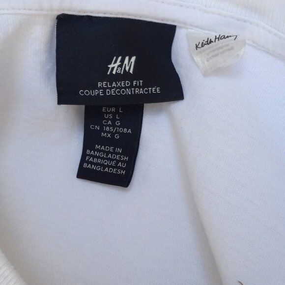 H&M Keith Haring New York Big Apple T-Shirt US L Gotta "I Love New York" - Picture 10 of 14